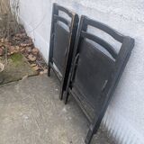 Pair of folding chairs