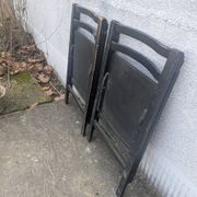 Pair of folding chairs