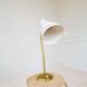 Rare adjustable mid-century table lamp by Böhlmarks, 1940s, Sweden.