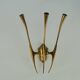 Single Brass Wall Sconce by Oscar Torlasco for Lumi Milano, Italy 1950s