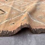 Kilim Boujad beige Berber rug - 157 x 326 cm