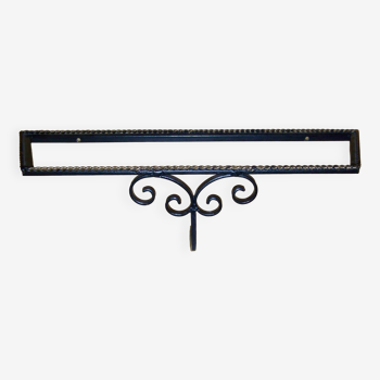 Wrought iron shelf