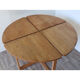 Vintage ash dining table 1980