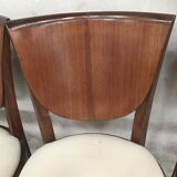 Set table and 6 chairs art deco