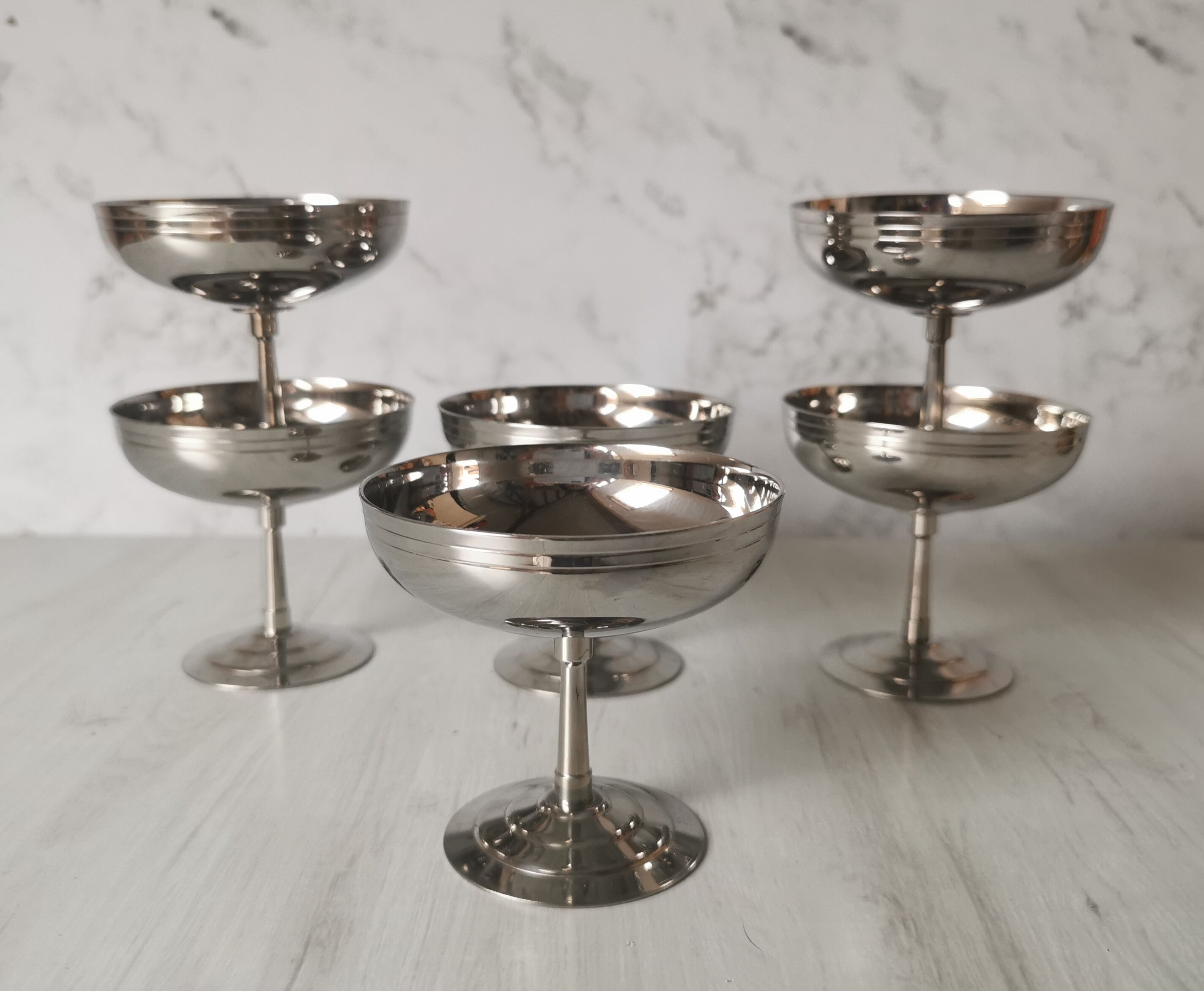 Vintage ice cream cups