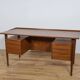 Mid-Century Freestanding Teak Desk by Peter Løvig Nielsen, 1960s