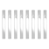 Mid-century mirror coat racks attributed to Luciano Bertoncini for Elco, 1970s, set of 8