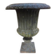 19th-century cast iron "Médicis" vase