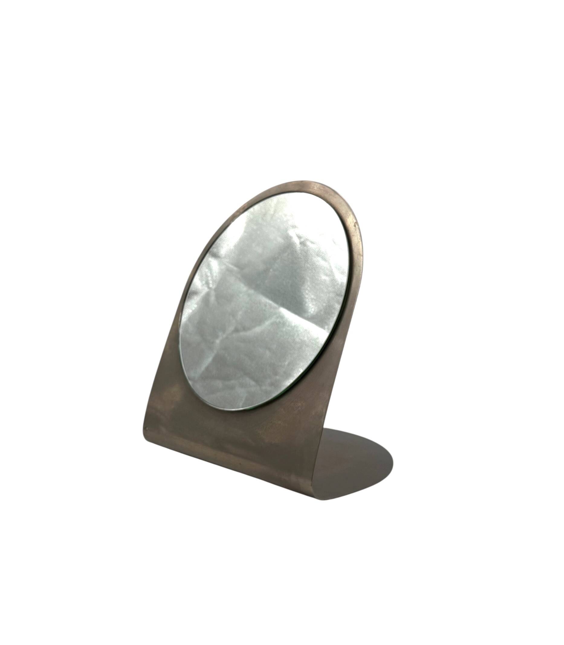 Mid-century table mirror / vanity, France 1970s