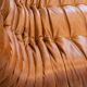 Togo chaise lounge in pine leather by Michel Ducaroy for Ligne Roset, 1974