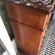 Chiffonnier ancien avec plateau en marbre