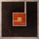 Geometric wool rug, France, c. 1970