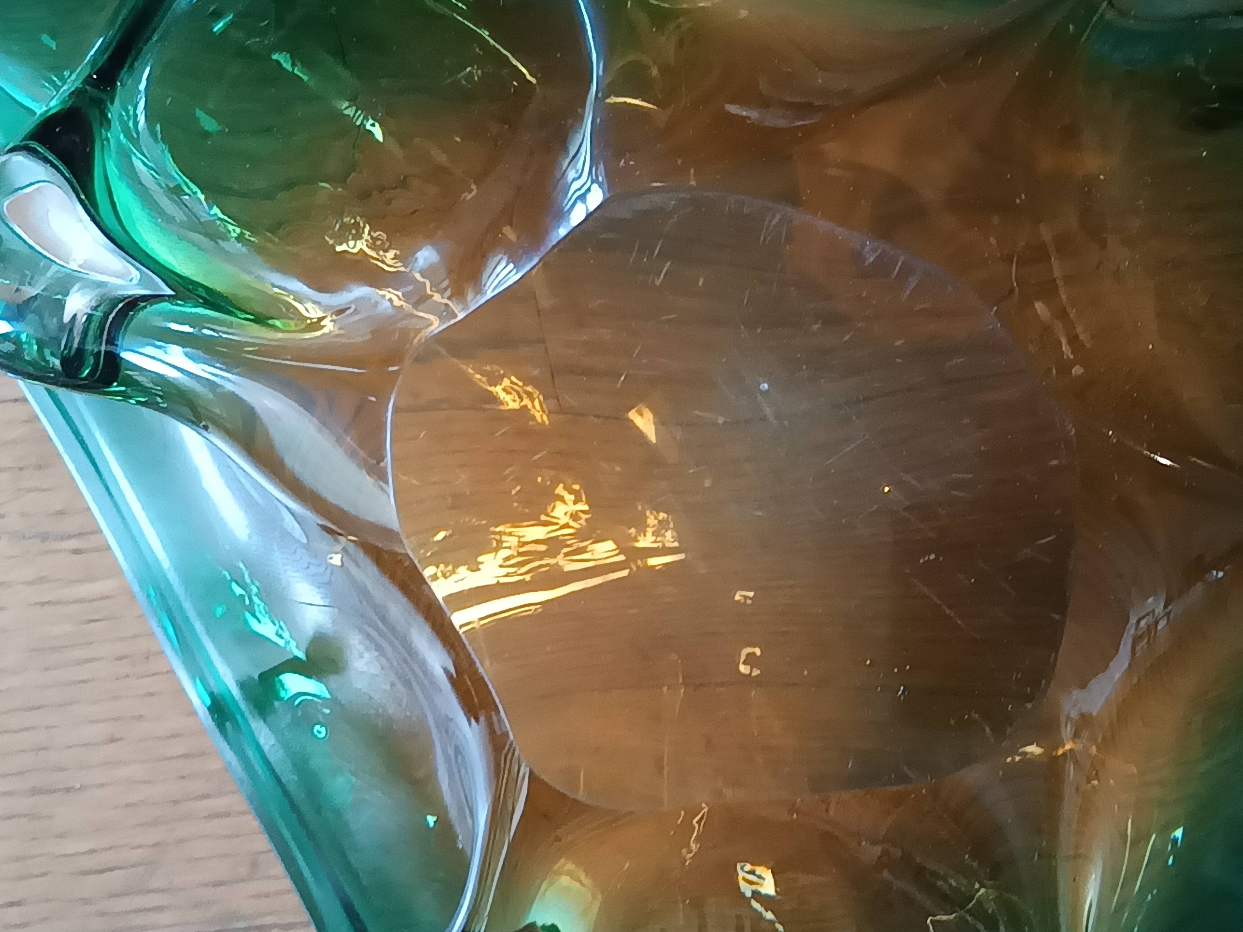 Large Murano glass center table, 1950s