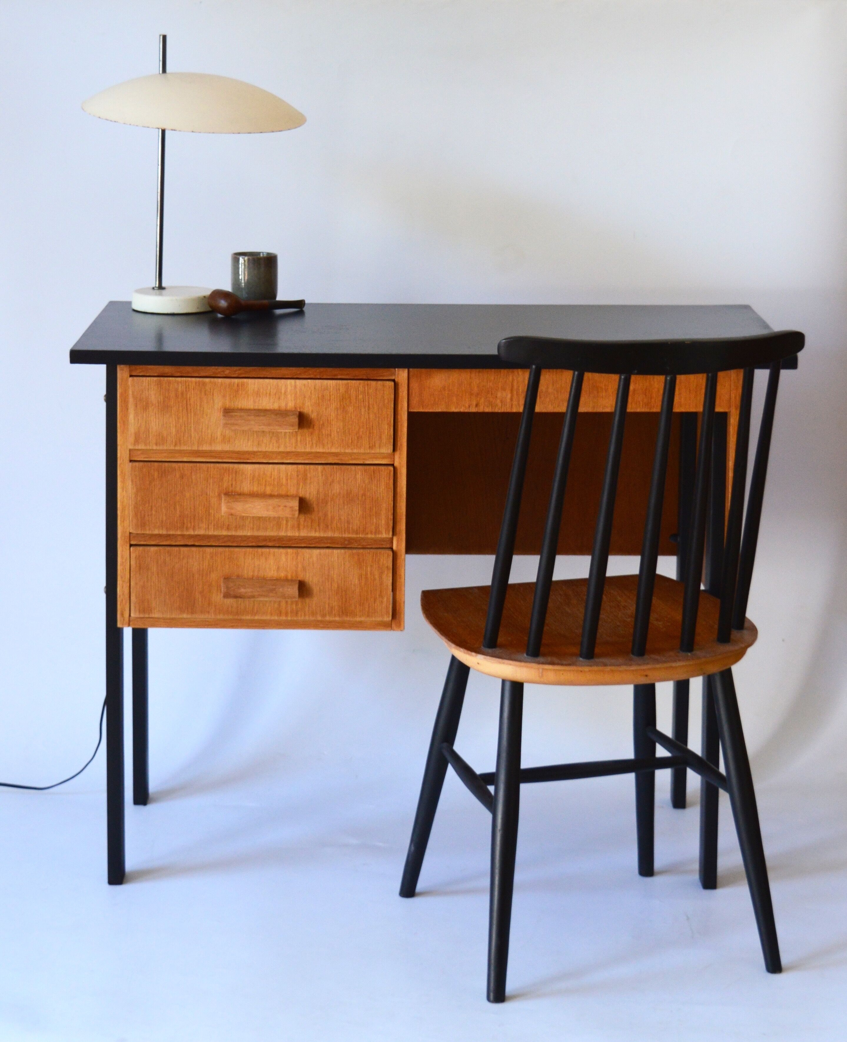 Wooden desk