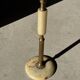 Marble and brass standing ashtray H74 D17