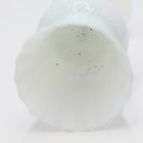 White opaline vase
