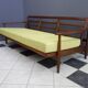 Yellow vintage sofa / daybed, 1960S