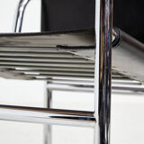 Lc1 leather armchair by le corbusier for cassina