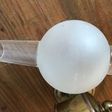 Old pair of brass wall light