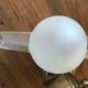 Old pair of brass wall light