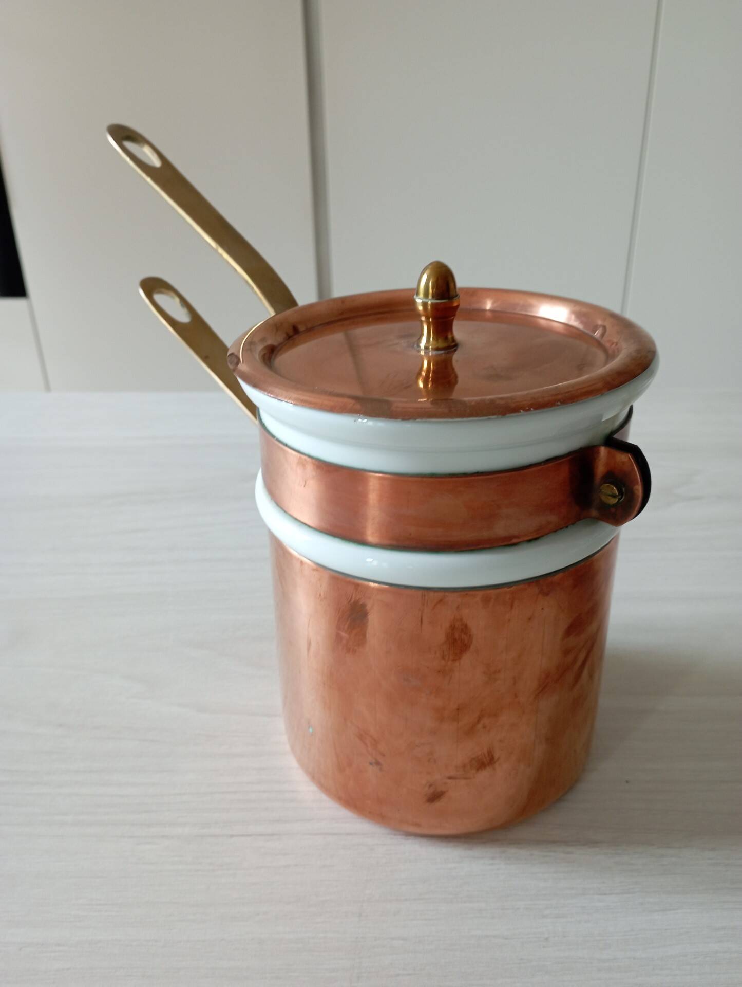 Bain-marie saucepan