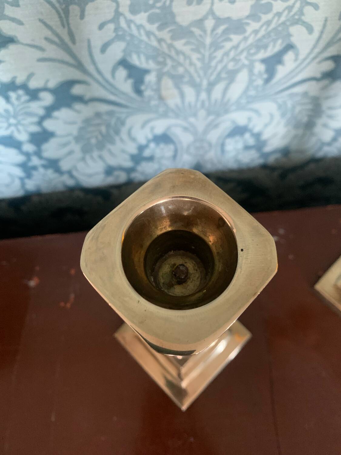 Pair of candlesticks / torches