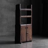 Antique Art Populaire Cabinet, France, 19th Century