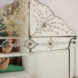 Mirror Czechoslovakia circa 1900 25x50cm