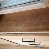 Vintage wooden dressing closet