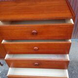 Teak chest of drawers 60s