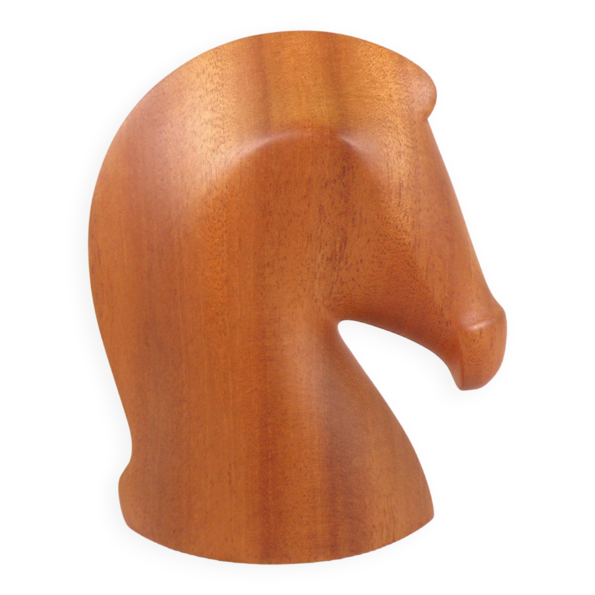 Hermès Samarkand paperweight in new mahogany