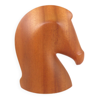 Hermès Samarkand paperweight in new mahogany