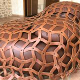 "Tricot" sofa by Dominique Perrault by Poltrona Frau