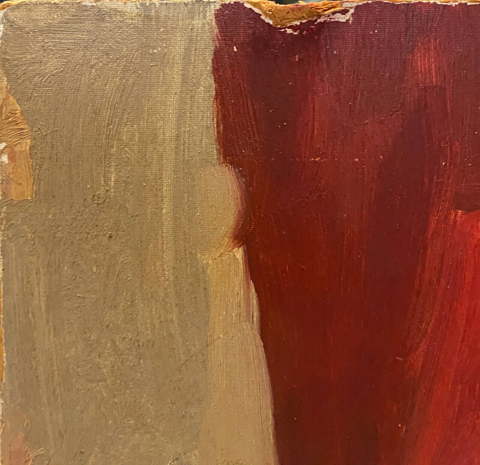 HSP Painting "Nude in the Red Chair" Model Post Cubist Workshop