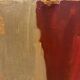 HSP Painting "Nude in the Red Chair" Model Post Cubist Workshop
