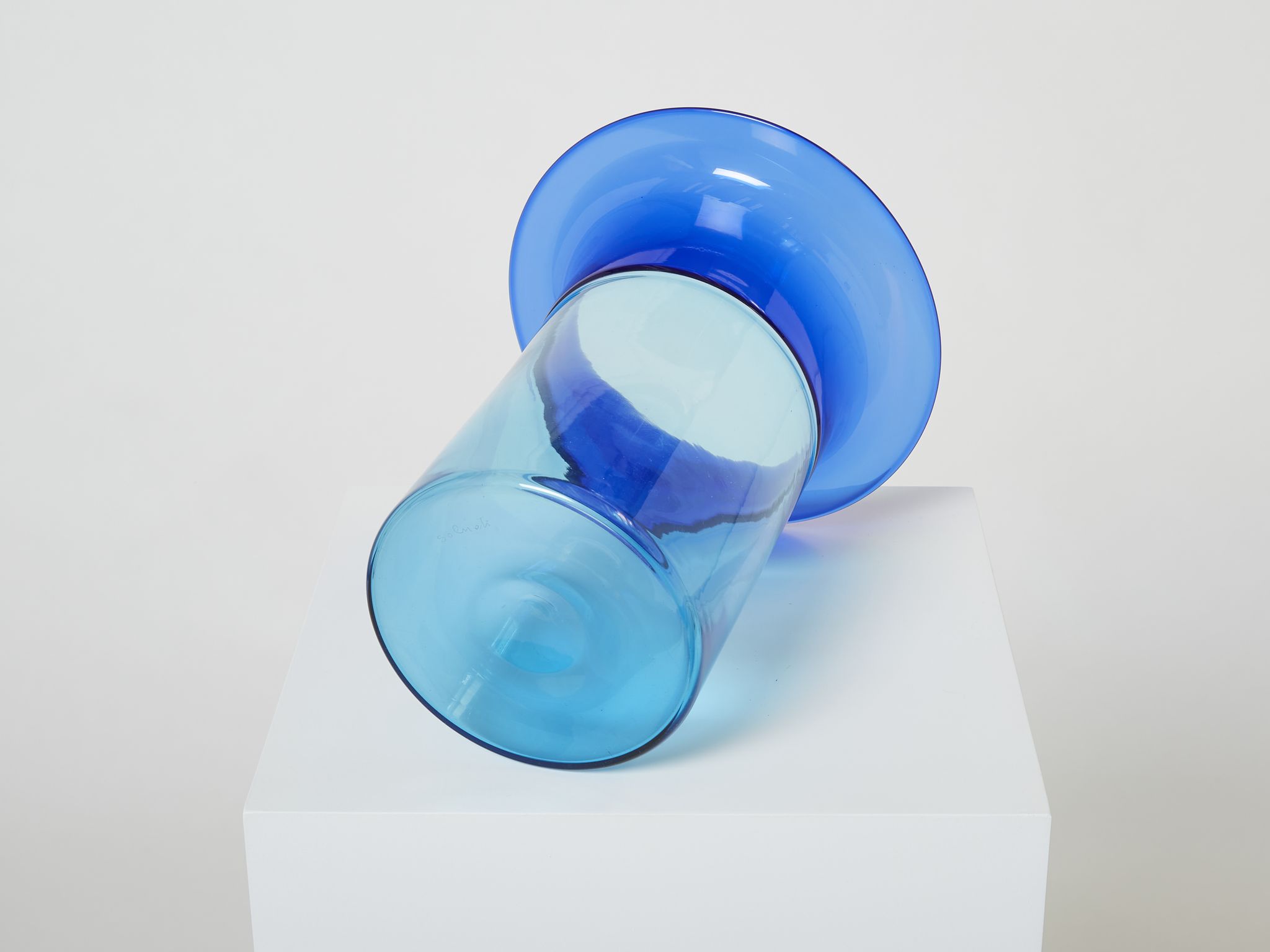 Incalmo vase by Luciano Gaspari for Salviati circa 1970