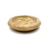 Green onyx ashtray / catchall, Italy, 1970s