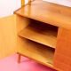 Vintage Mid Century wandkast door 'Jirak' voor 'Tatra'