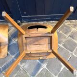 Barrel Chairs All wood Pierre Guariche ARP Steiner x2