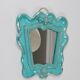 Art Deco wall mirror Theatre in terracotta by Gmundner Keramik, Austria, 1930s
