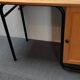 Bureau bois massif vintage style Hitier