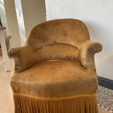 Vintage toad armchair