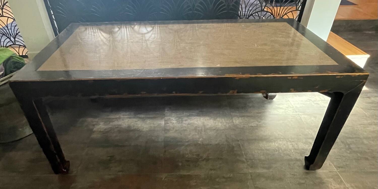 Industrial Chinese style dining table