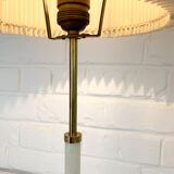 Modernist Table Lamp by J.T. Kalmar, Austria, Mid-Century Brass
