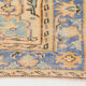 6x9 orange madallion oushak rug, 288x194cm
