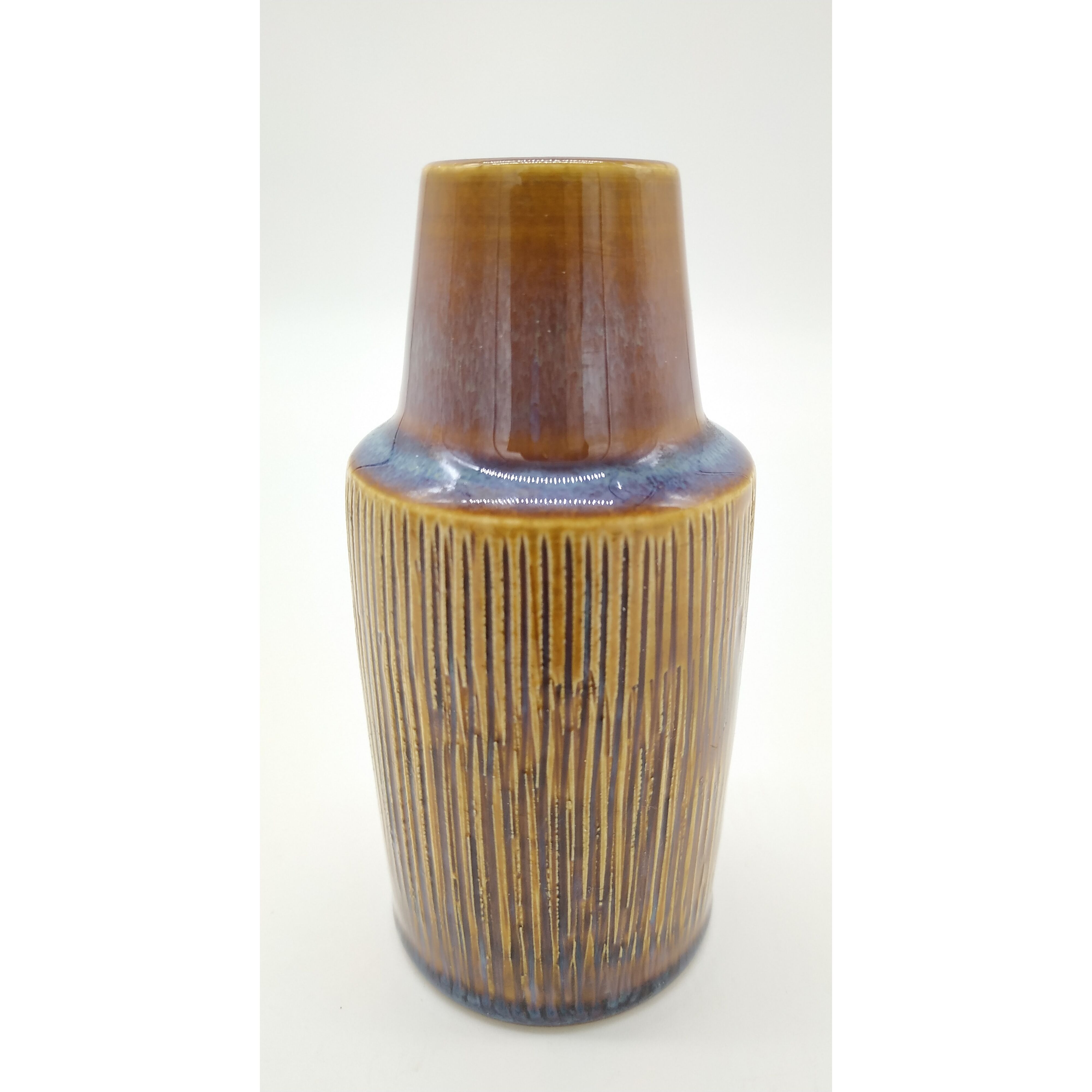 Danish vase from the Manilla series by Svend Aage Jensen for Sølhom from the 60s