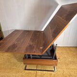 Multifunctional design dining table to coffee table