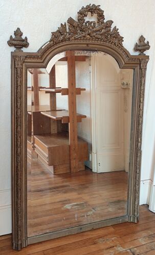 Miroir doré ancien 89x 142cm