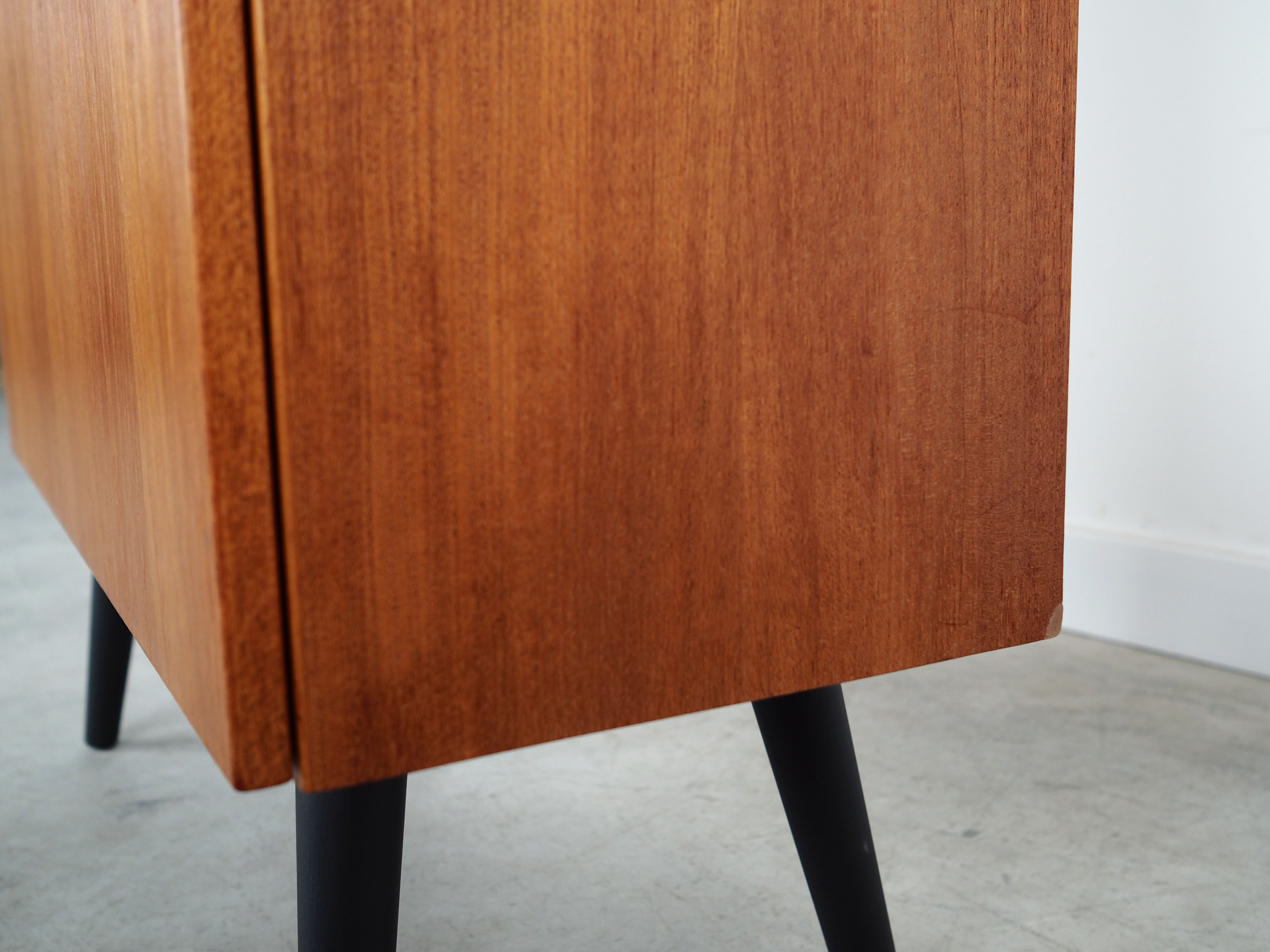 Teak bookcase, Danish design, 1970s, production: Denka