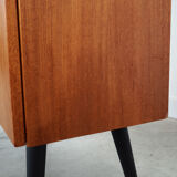 Teak bookcase, Danish design, 1970s, production: Denka